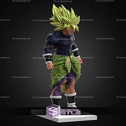 Broly Legendary Dragon Ball Super Vol 24 STL Files 3D Model