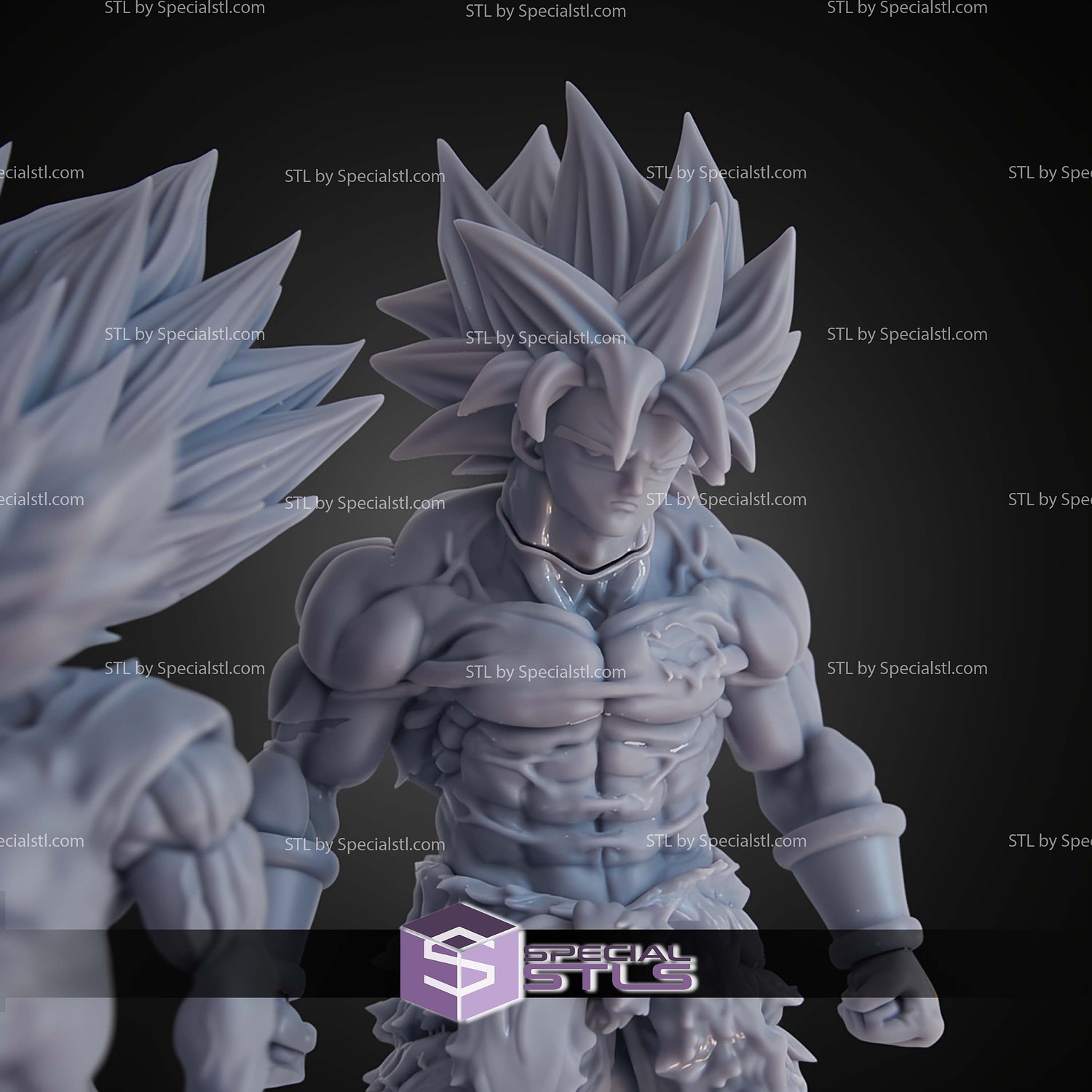 Broly Legendary Dragon Ball Super Vol 24 STL Files 3D Model — view 2