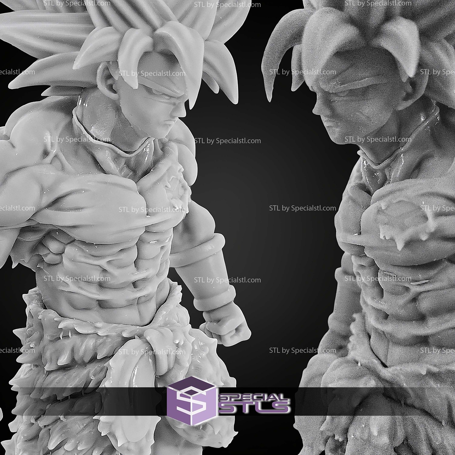 Broly Legendary Dragon Ball Super Vol 24 STL Files 3D Model — view 3