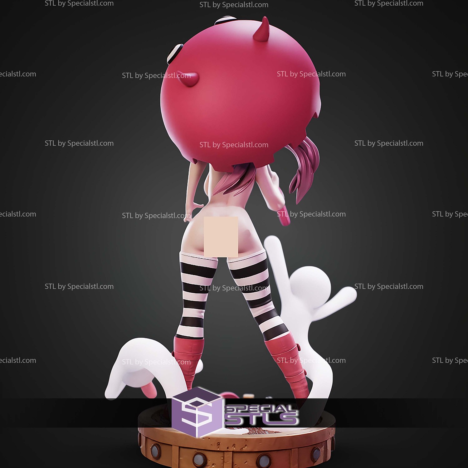 Perona Ghost Princess Alternative STL Files 3D Model — view 2