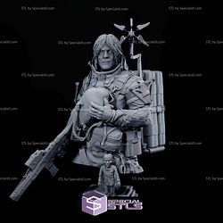 Sam Porter Death Stranding Oil Bust 3D Printer Files STL Model