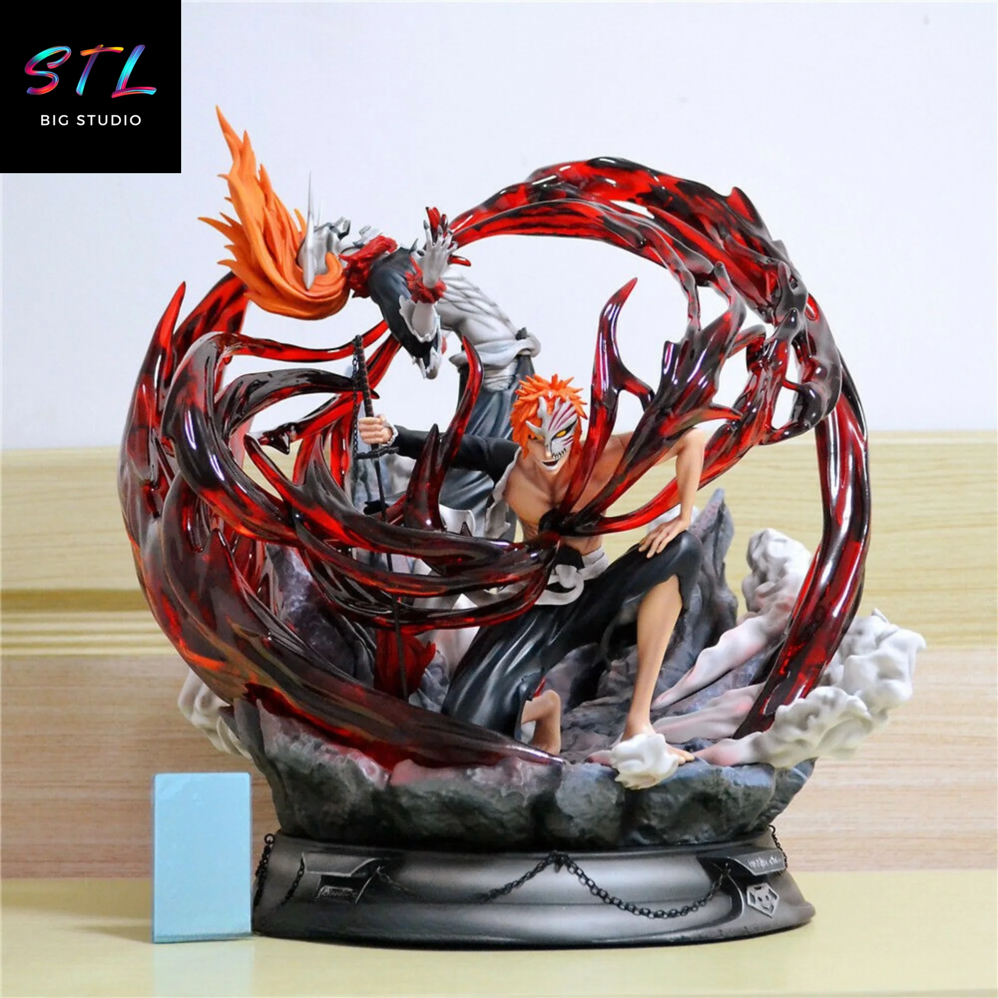 Ichigo Hollow Final Form STL | 3D Printable Diorama | Bleach Model