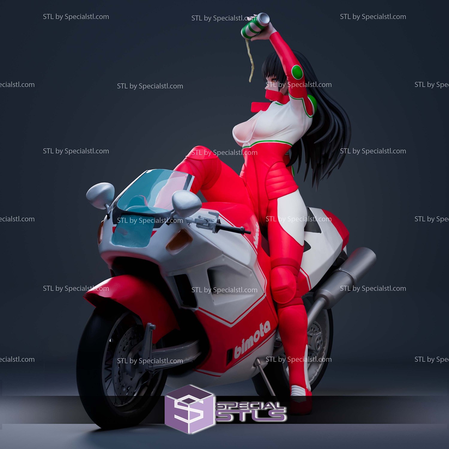 Reiko Terayama Golden Boy 3D Printer Files STL Model — view 2