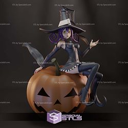 Blair Soul Eater Pumpkin 3D Print Files STL Model