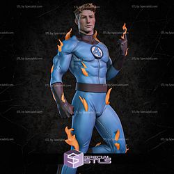 Human Torch Classic 3D Printer Files STL Model