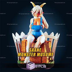 Saane Goat Monster Girl 3D Printer Files STL Model