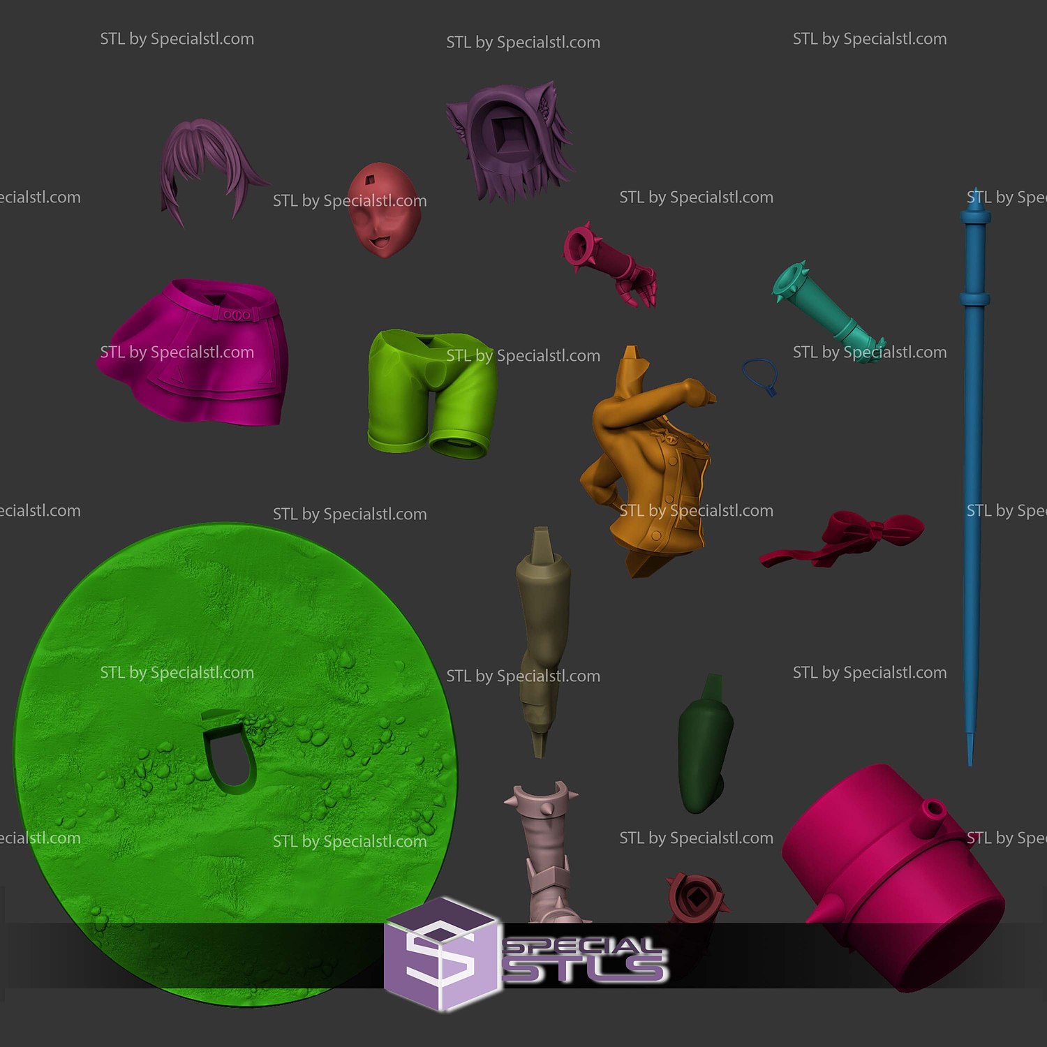 Vulcan Behemoth STL Files 3D Model — view 3