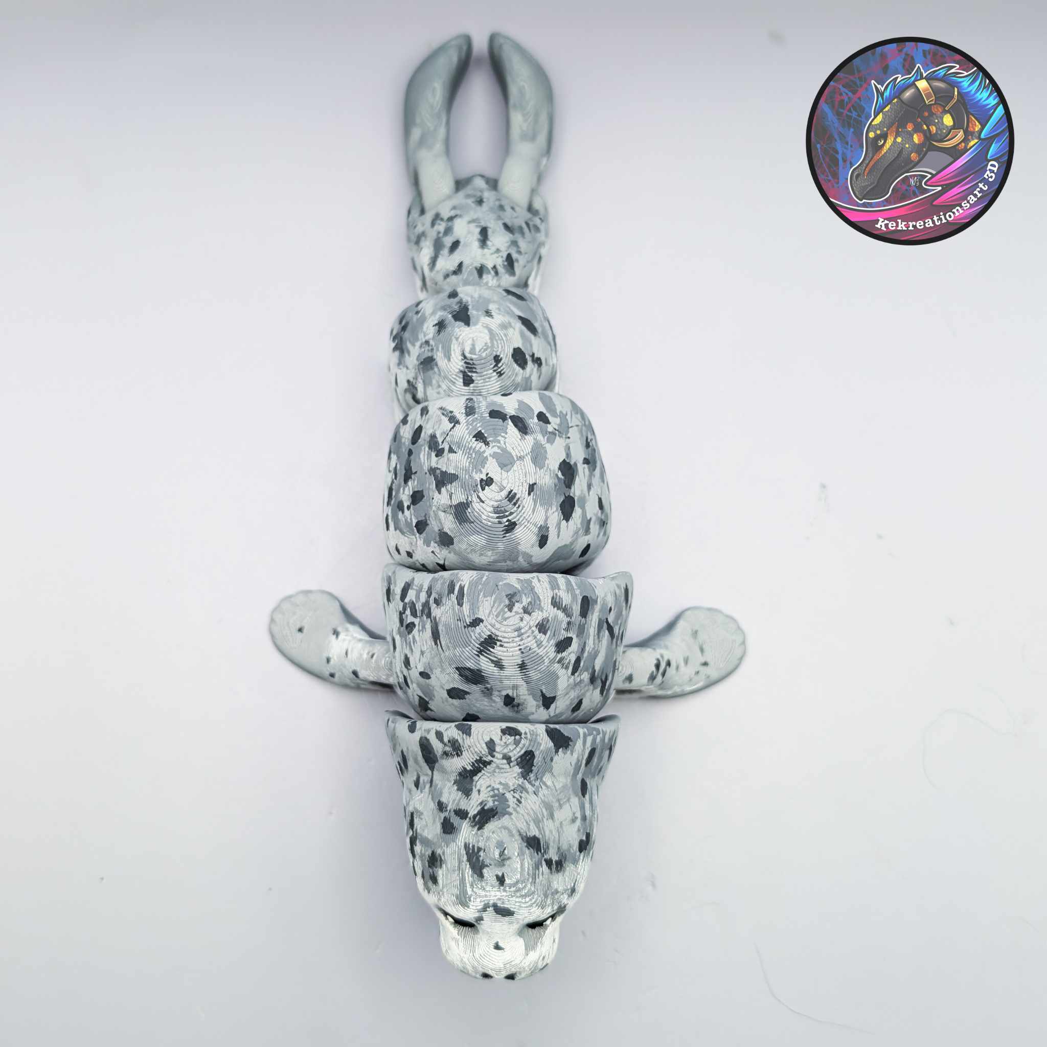 Flexi Spotted Seal 3D STL Model