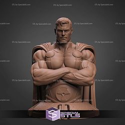 Hyperion Marvel Hero Bust STL Files 3D Model