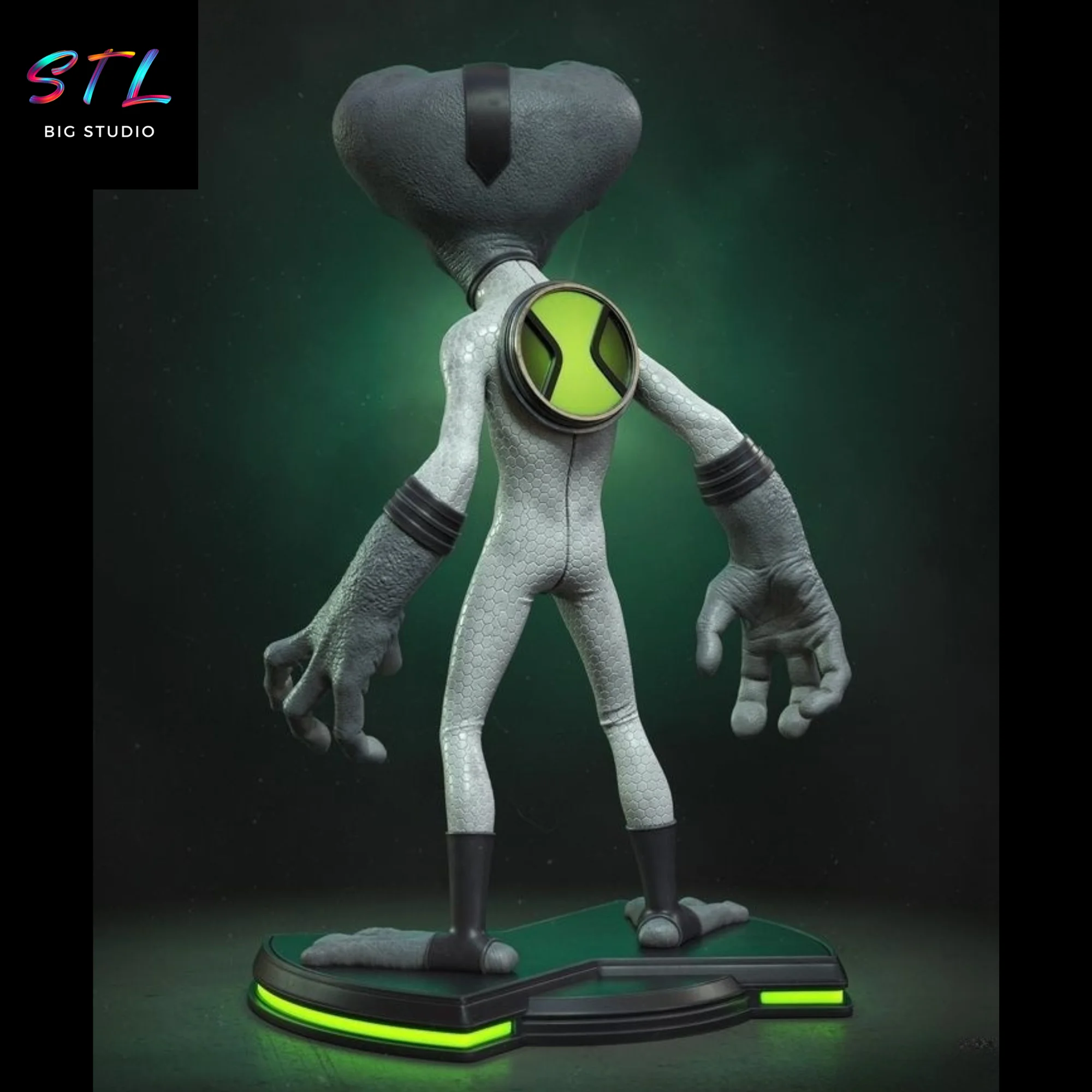 Grey Matter STL | Ben 10 | 3D Print Model Model — view 3