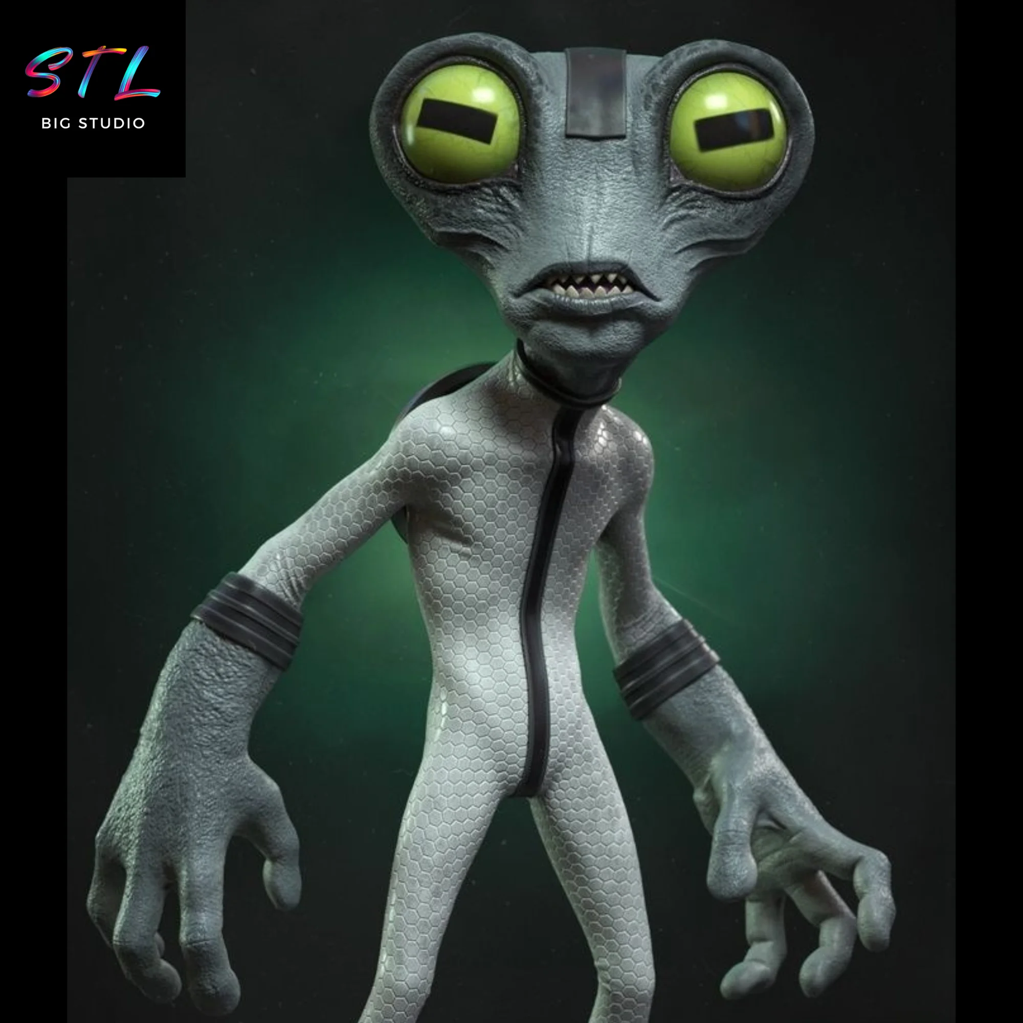 Grey Matter STL | Ben 10 | 3D Print Model Model — view 4