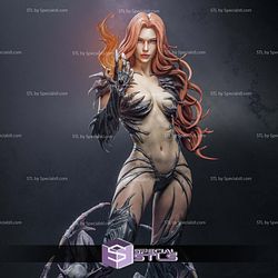 Sara Pezzini Witchblade Fire 3D Printer Files STL Model — view 1