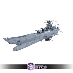 Space Battleship Yamato 2199 3D Printer Files STL Model