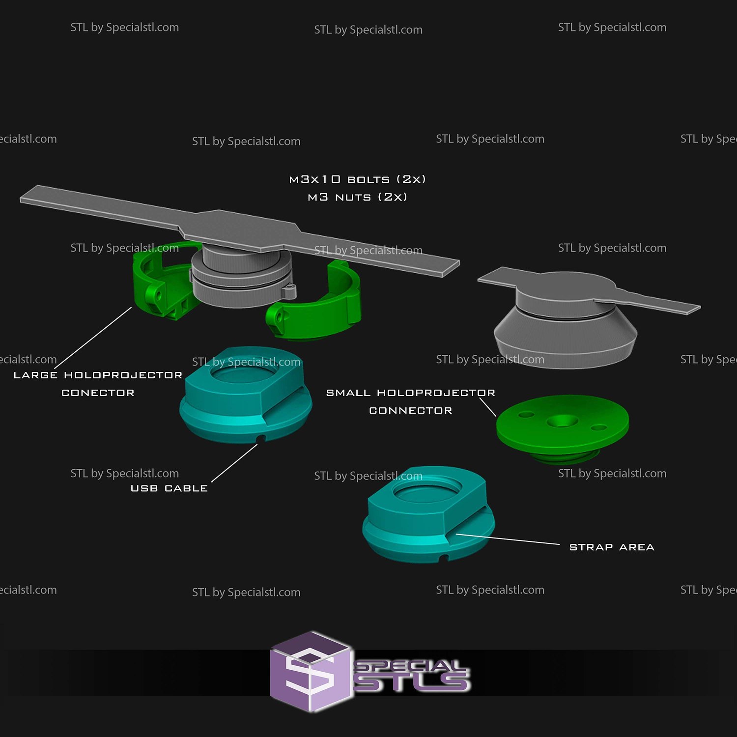 Cosplay STL Files Dr Strange Shield 3D Model — view 2