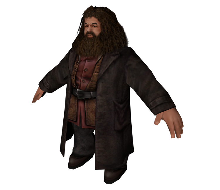 Rubeus Hagrid 3D OBJ Model