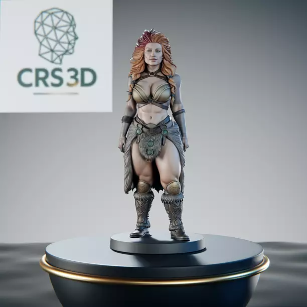 Thrud Thorsdottir God of War Ragnarok Valkyrie Aspirant 3D BLEND Model