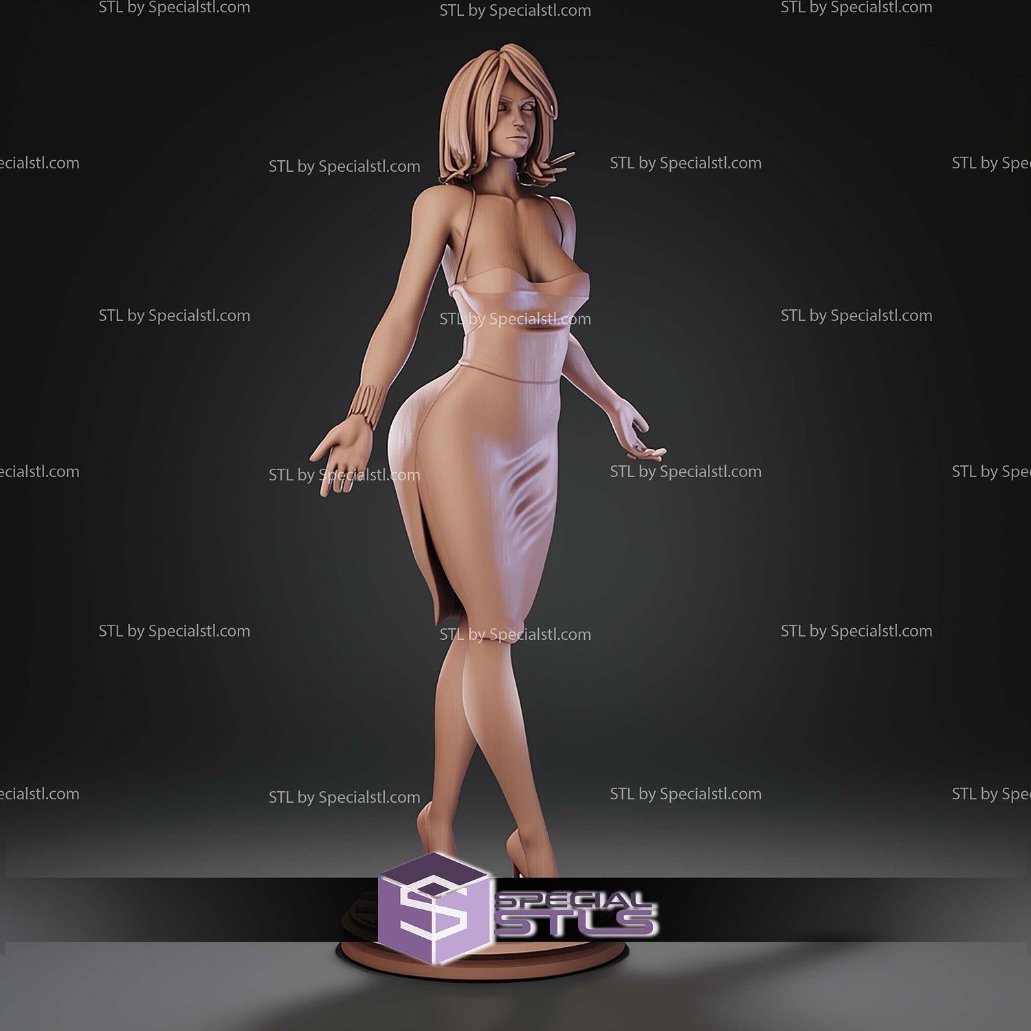 Six The Cylon Infiltrator Battlestar Galactica STL Files 3D Model — view 2