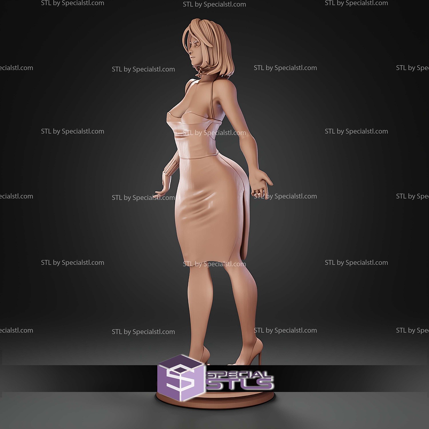 Six The Cylon Infiltrator Battlestar Galactica STL Files 3D Model — view 5