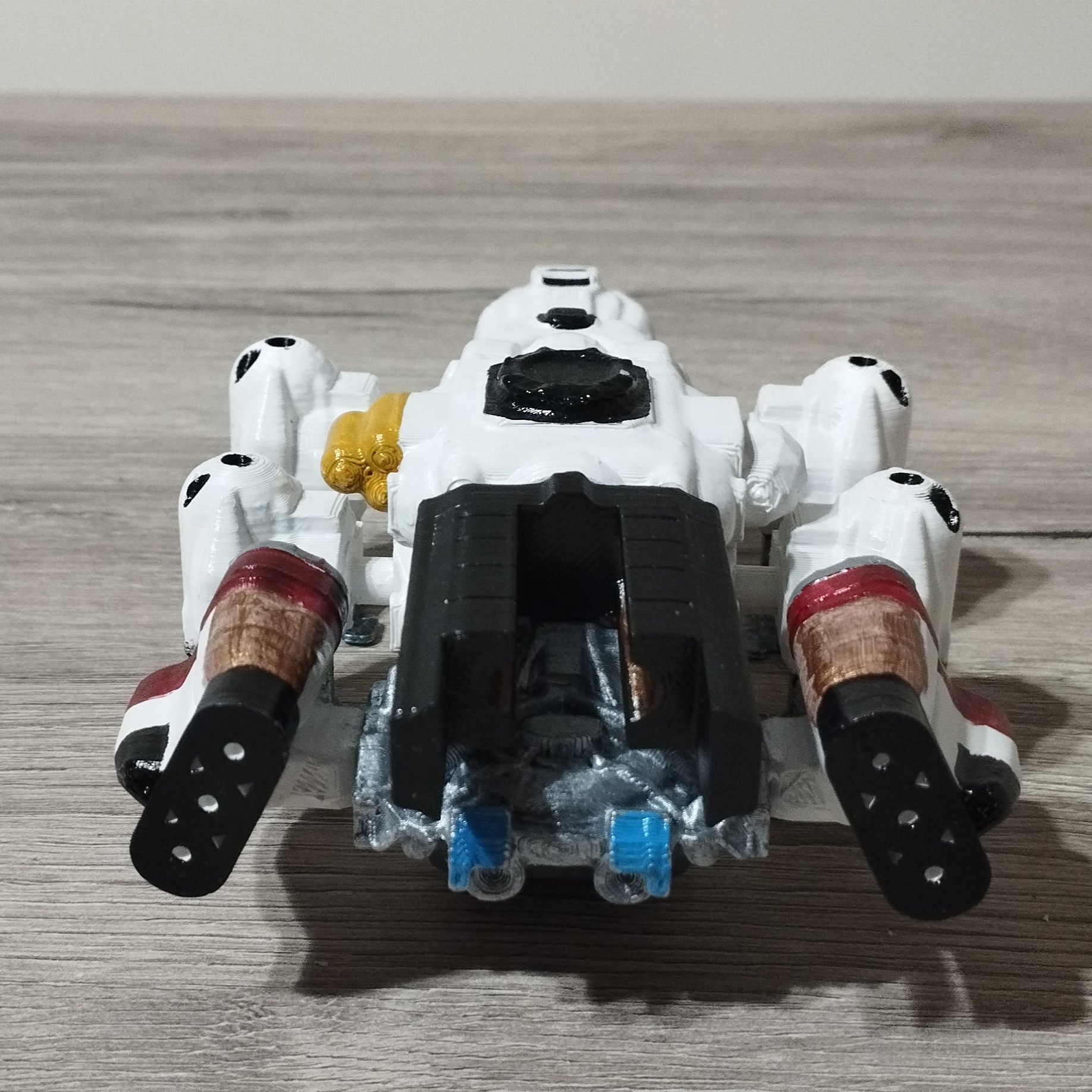 The Frontier Starship - Multipart print - DIY 3D STL Model