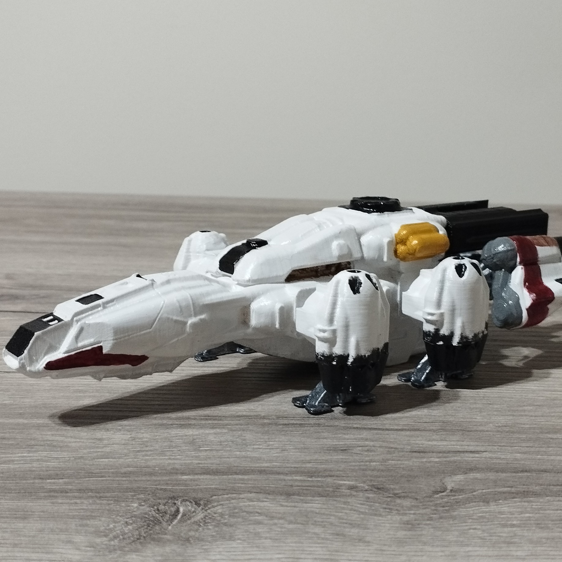 The Frontier Starship - Multipart print - DIY 3D STL Model — view 2