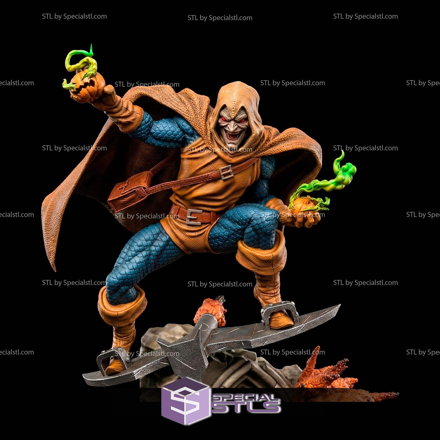 Hobgoblin on Tower 1-6 STL Files 3D Model — view 3