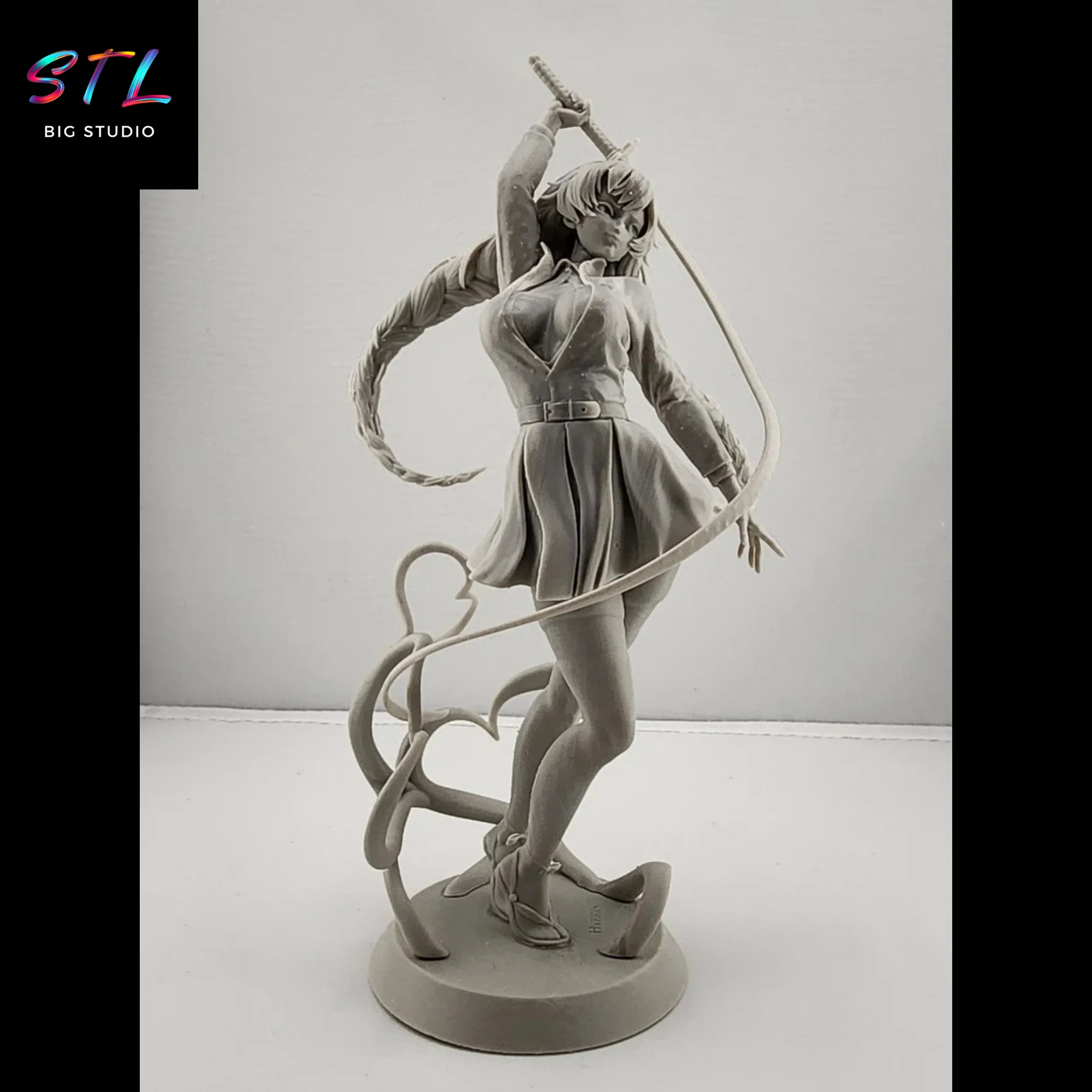 Mitsuri Kanroji STL | 3D Printable Figure | Demon Slayer Model — view 4