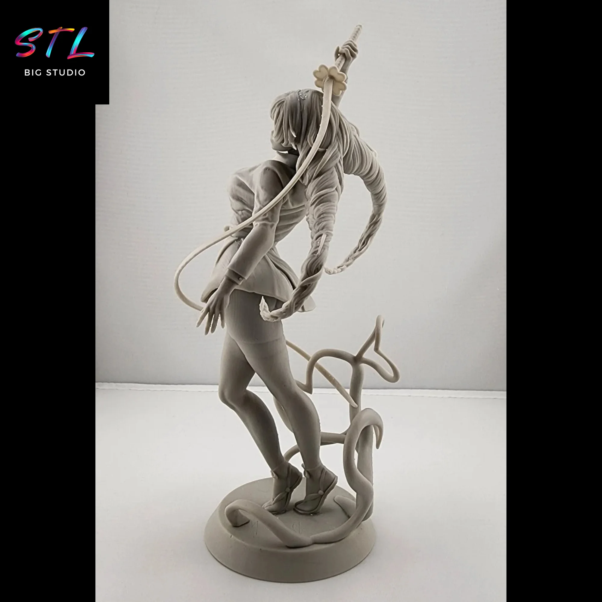 Mitsuri Kanroji STL | 3D Printable Figure | Demon Slayer Model — view 5