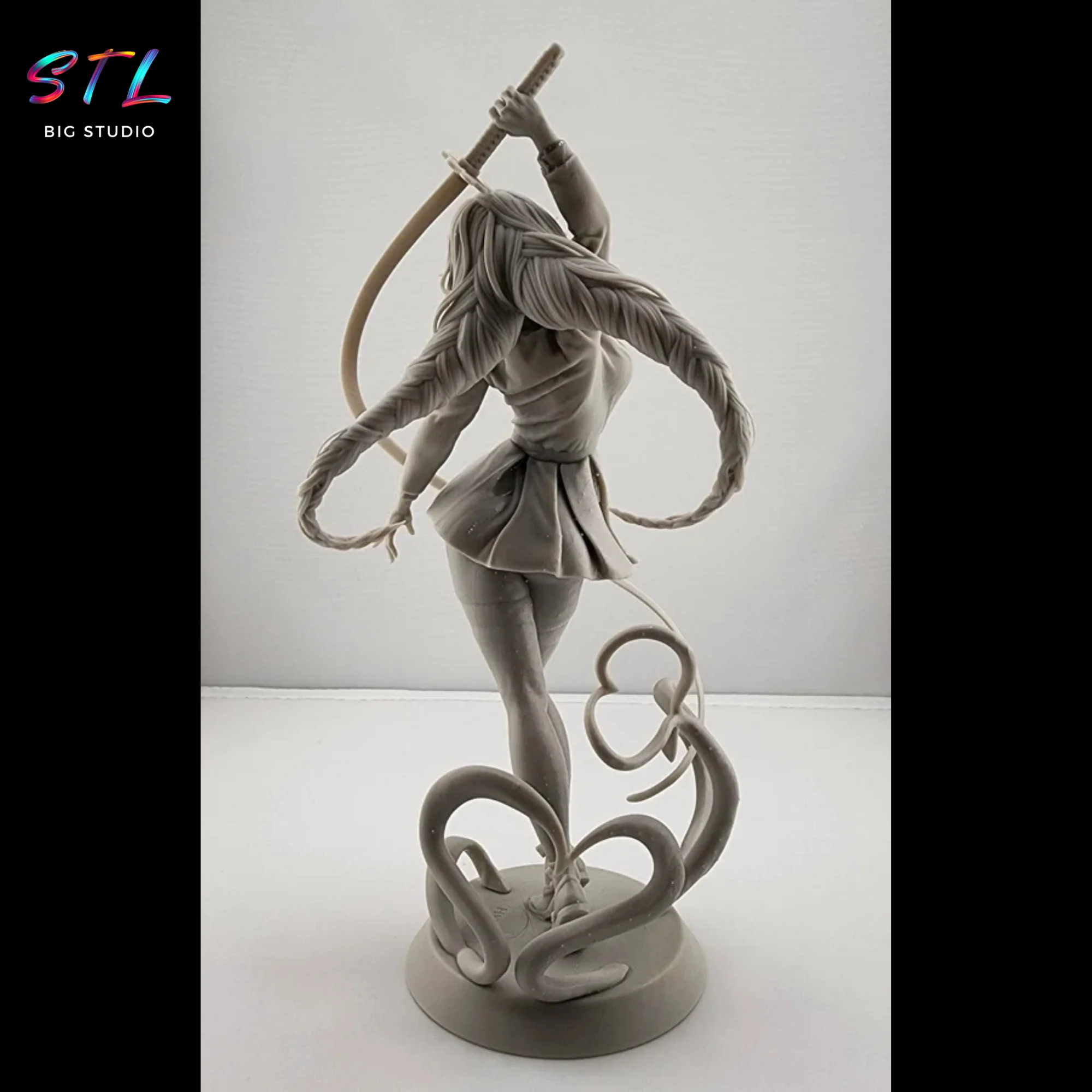 Mitsuri Kanroji STL | 3D Printable Figure | Demon Slayer Model — view 6