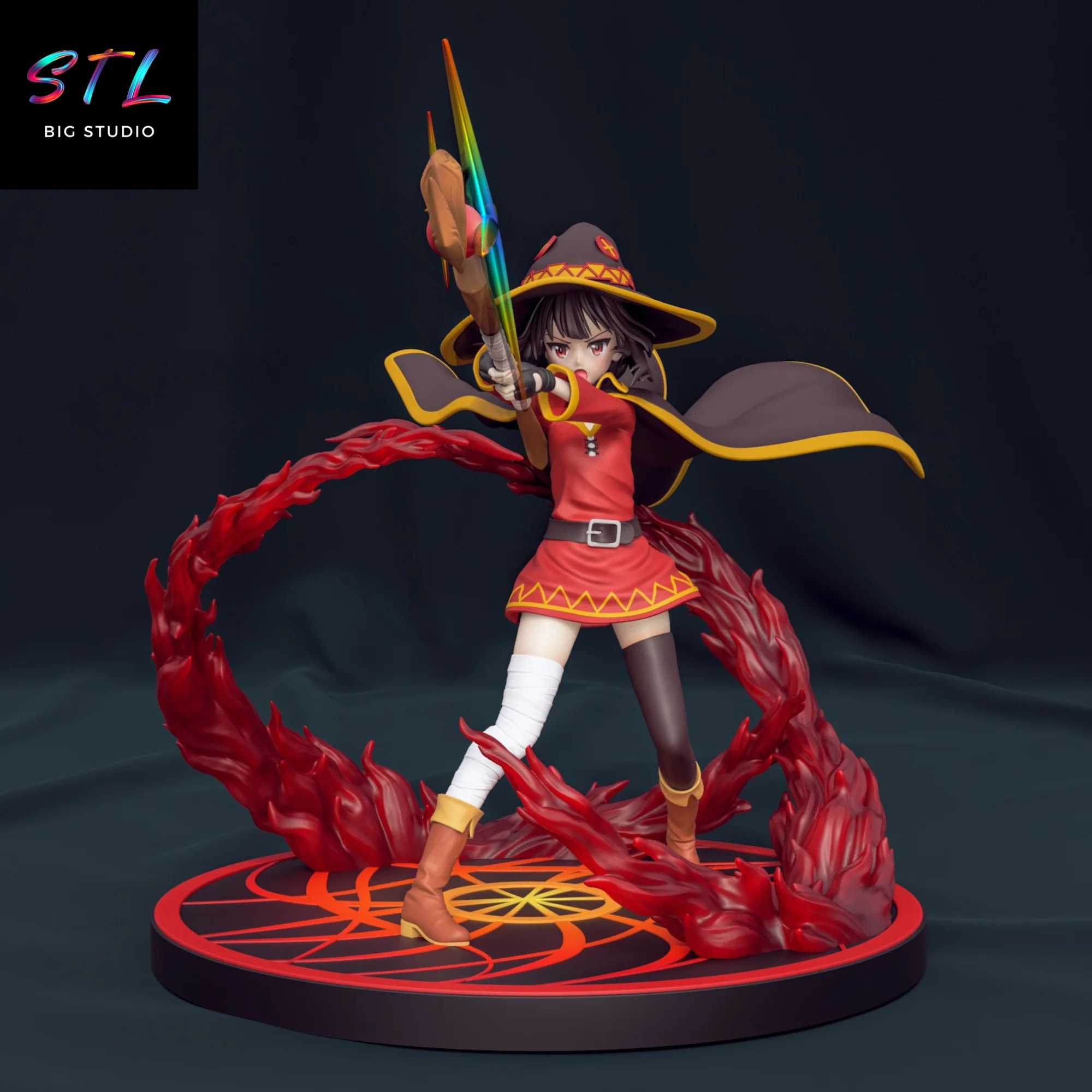 Mitsuri Kanroji STL | 3D Printable Figure | Demon Slayer Model — view 7