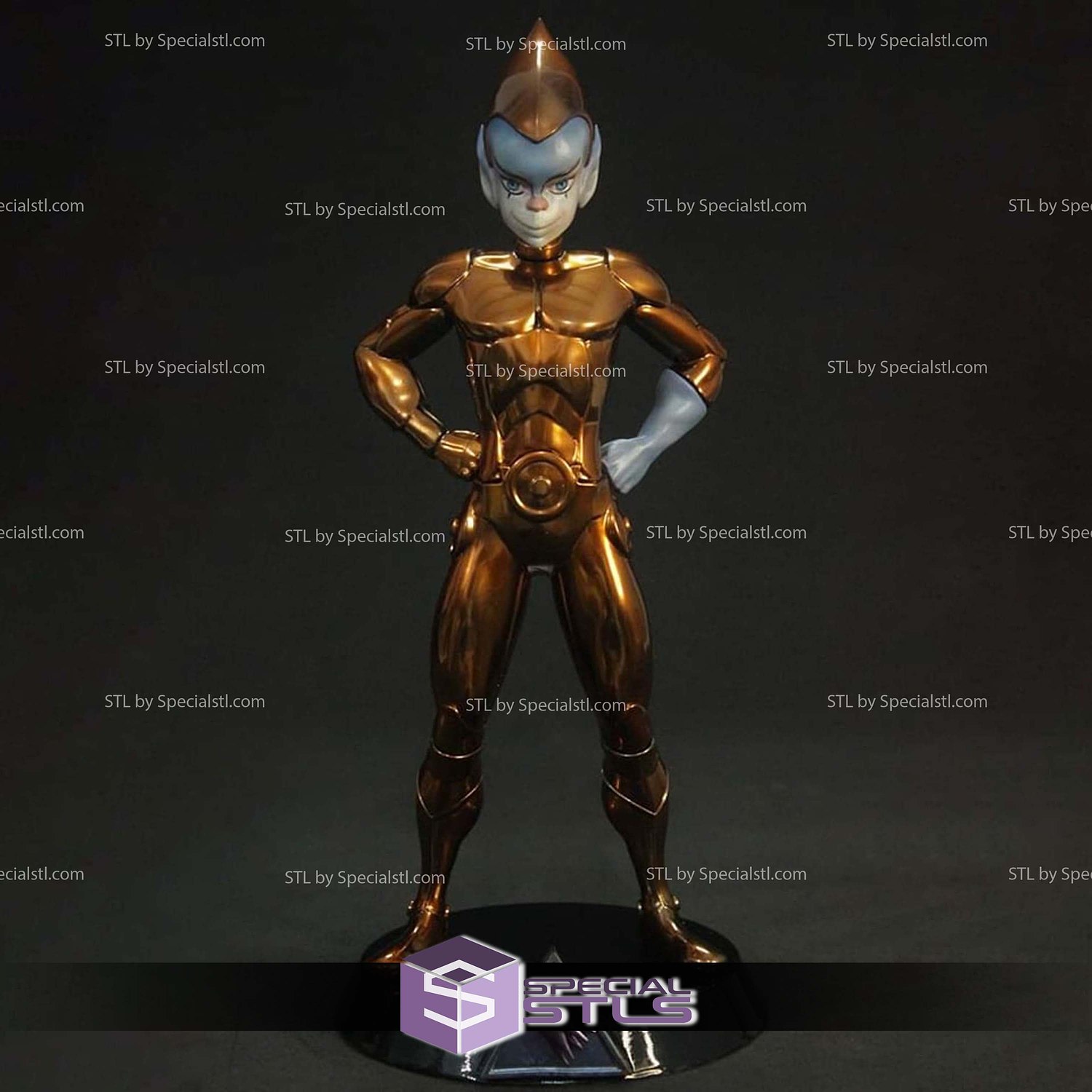 Copper Kidd Silverhawks 3D Printing Models STL Model — view 5