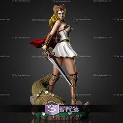 She Ra Princess Of Power 210mm STL Files 3D Model