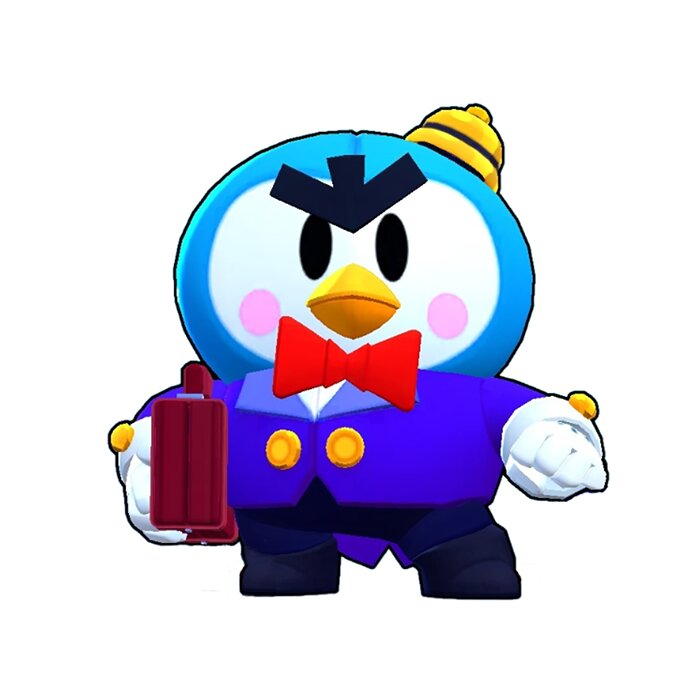 Mr P Original - Brawl Stars 3D STL Model — view 6