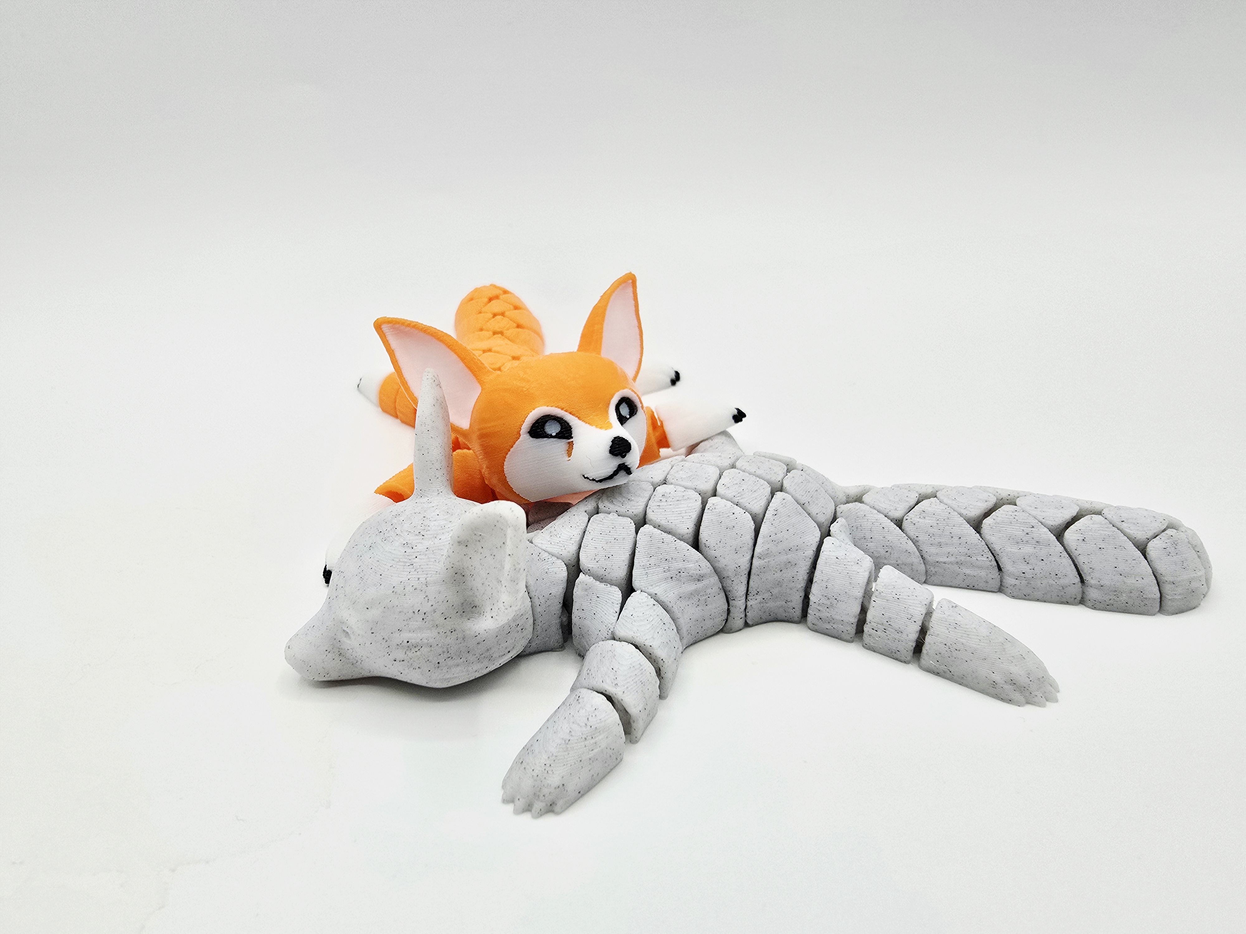 Flexi Fennec Fox 3D STL Model — view 2