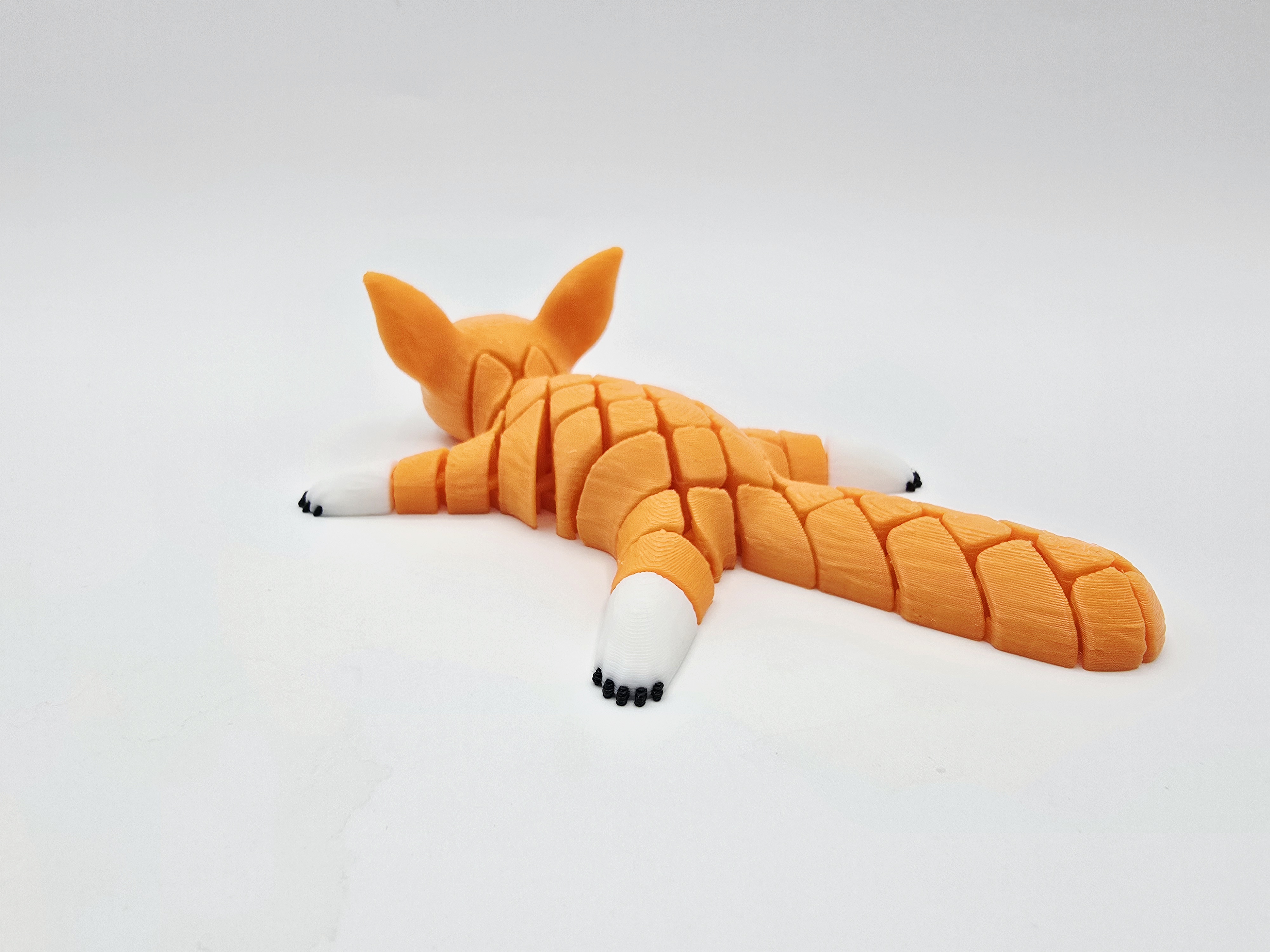 Flexi Fennec Fox 3D STL Model — view 5