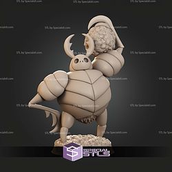 Dung Defender Hollow Knight 265mm STL Files 3D Model