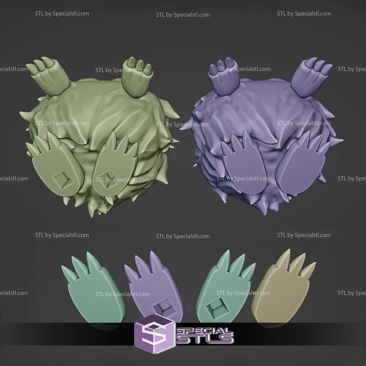 Super Basic Kuriboh STL Files 3D Model — view 5