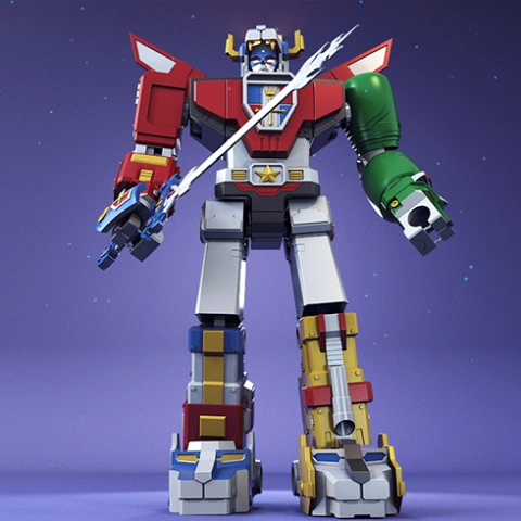 Voltron (1984) 3D Printing Model | Assembly + Action STL Model