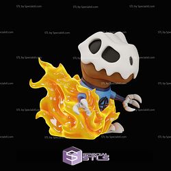 Human Torch Boney Beast Dino STL Files 3D Model