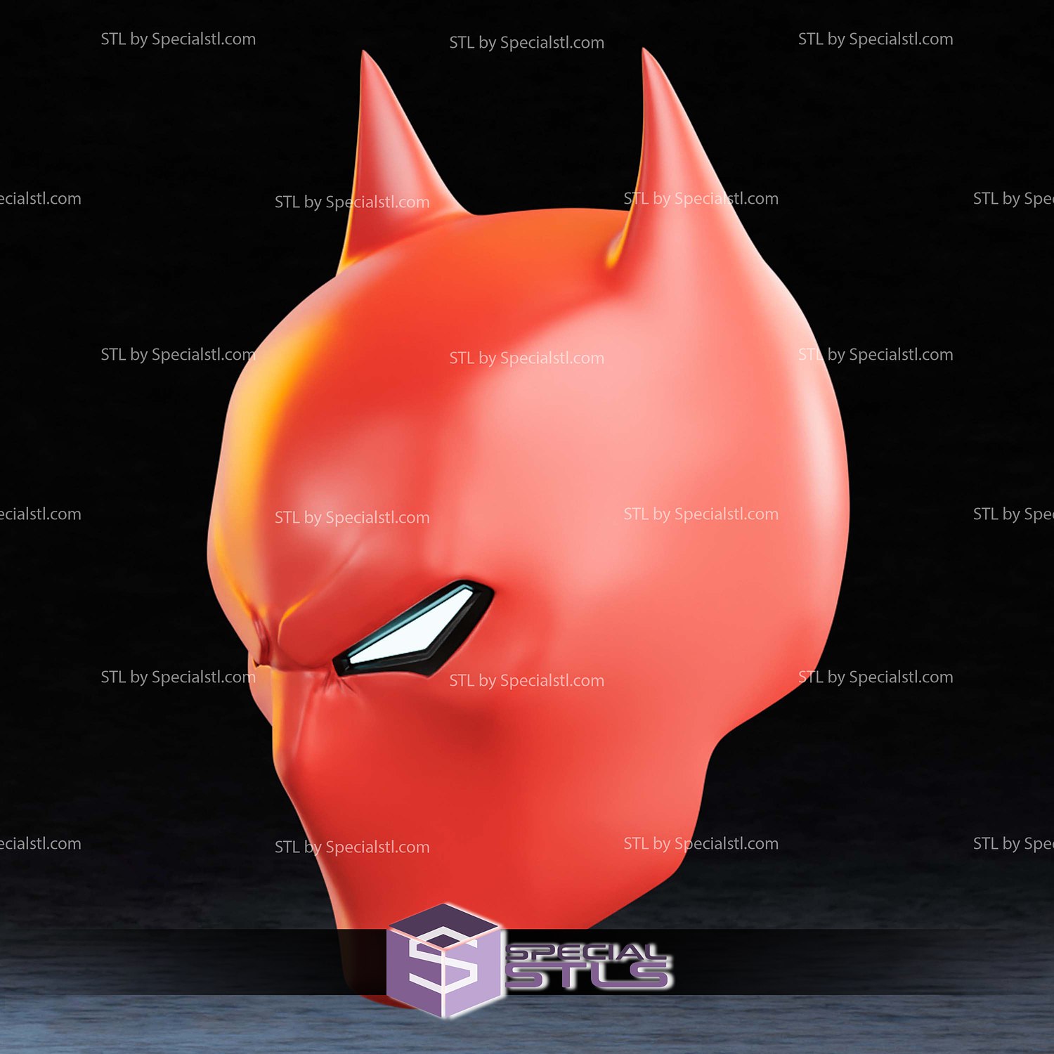 Cosplay STL Files SuperBat Superman Batman 3D Model — view 2