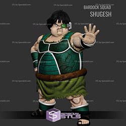 Shugesh the Saiyan Bardock Squad STL Files 3D Model