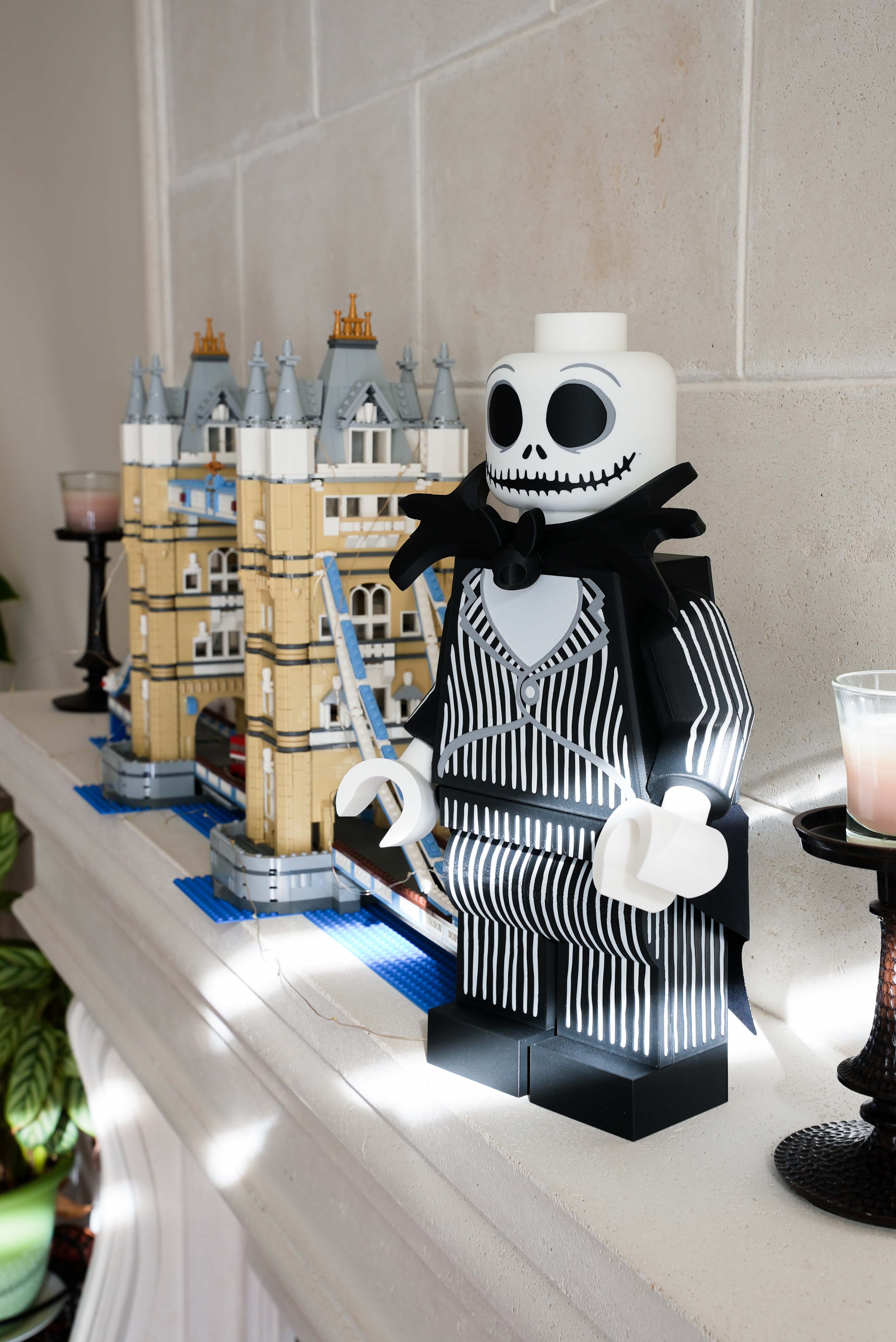 Skellington Giant Minifigure (16") – The Pumpkin King Arrives! 3D STL Model