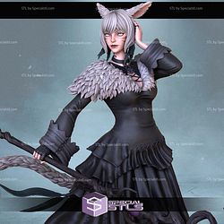 Yshtola Wise Sorceress STL Printer Files 3D Model