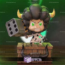 Lambo Bazooka Hitman Reborn Digital STL Files 3D Model