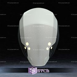 Cosplay STL Files Ghost Marvel Helmet 3D Model