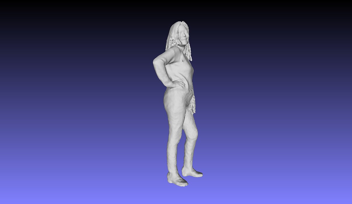 Printle XC Femme 008 P 3D OBJ Model — view 3