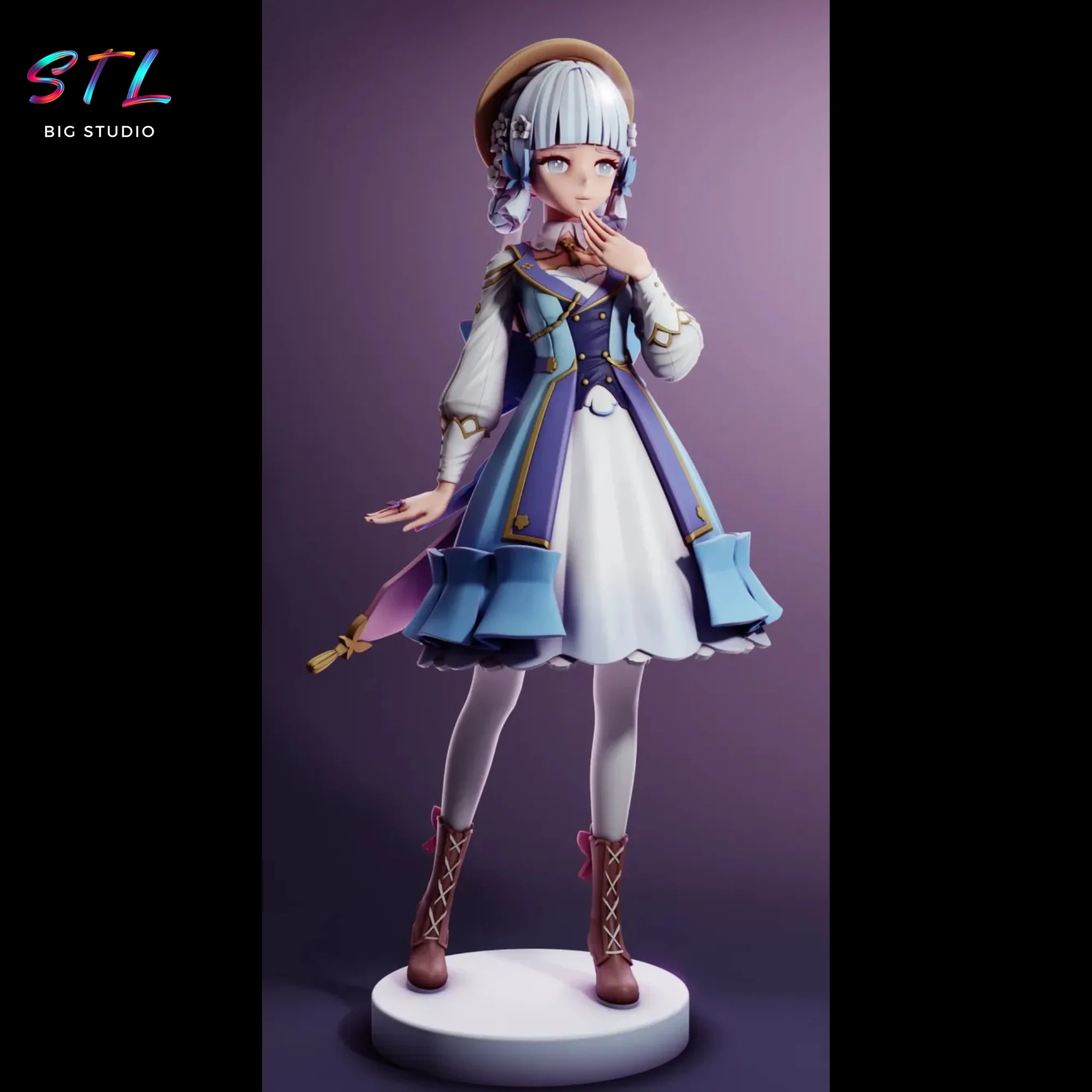 Kamisato Ayaka STL | Genshin Impact | 3D Printable Model Model