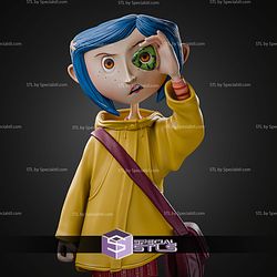 Coraline 2009 300mm STL Files 3D Model