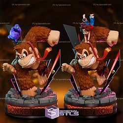 Donkey Kong Bananza 3D Printer Files STL Model