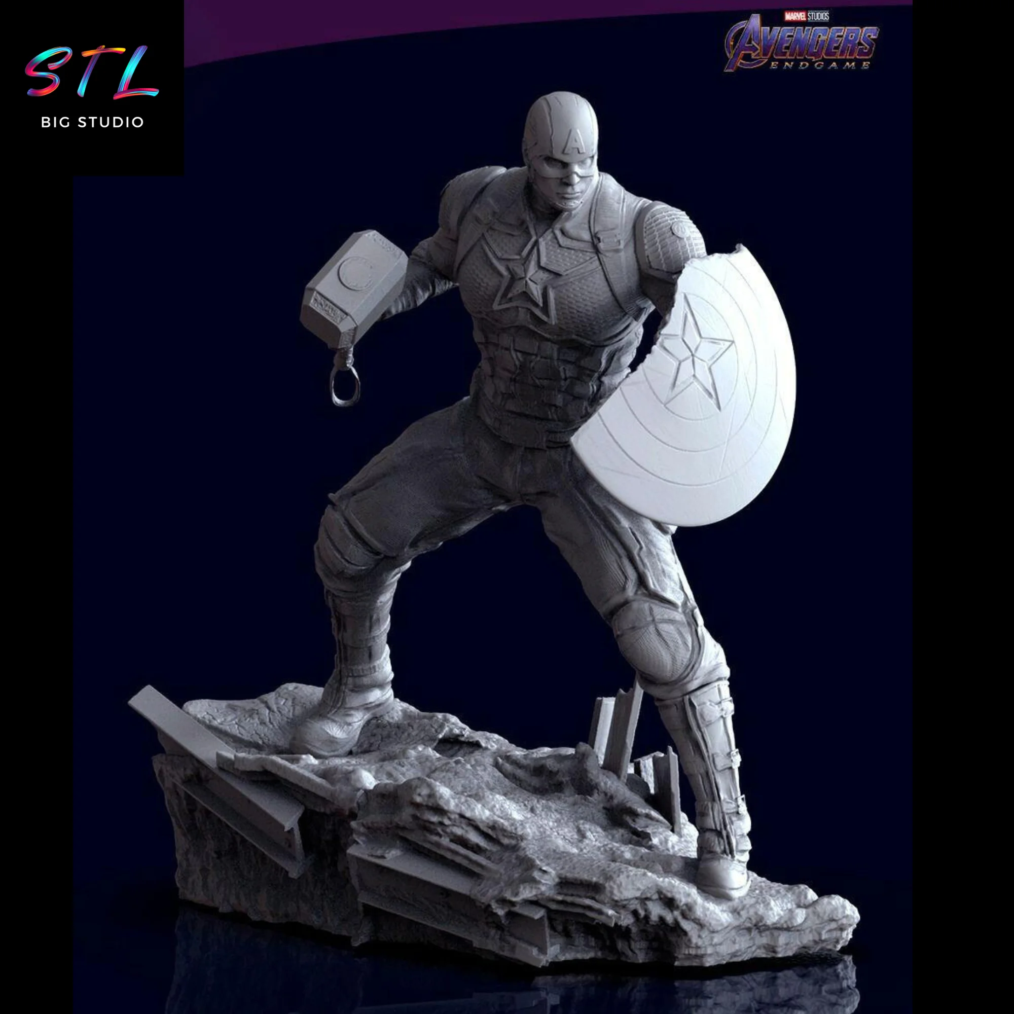 Deadpool vs Wolverine Diorama STL | Epic Battle 3D Printable Figure Model — view 6