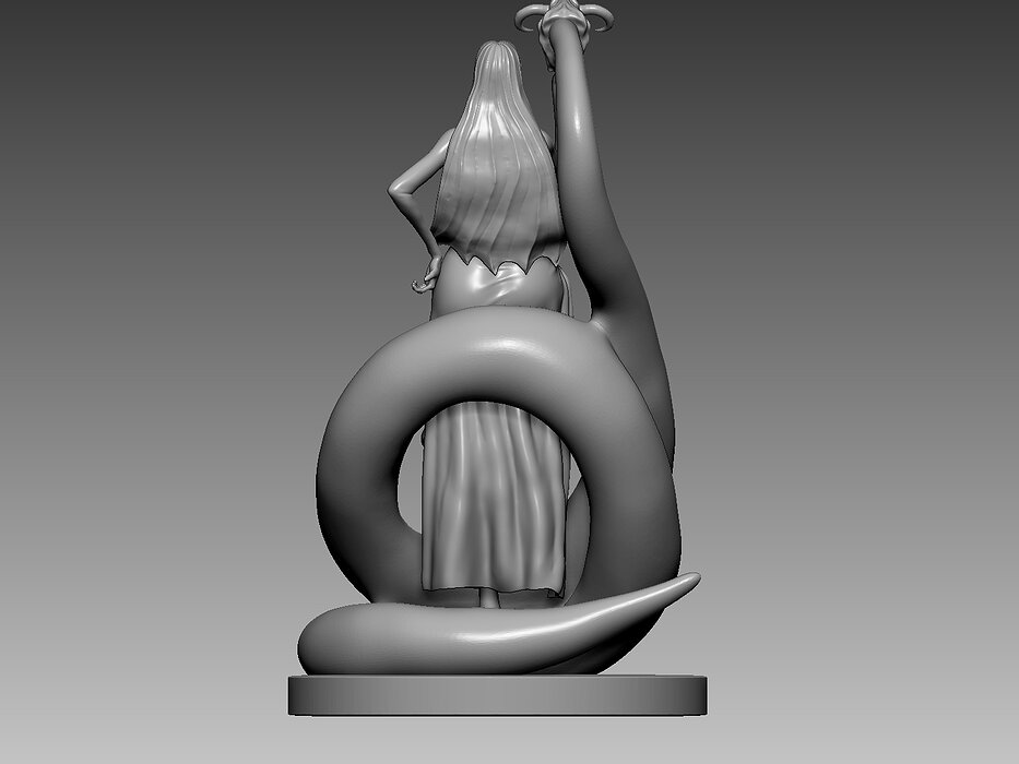 Boa Hancock 3D STL Model — view 5